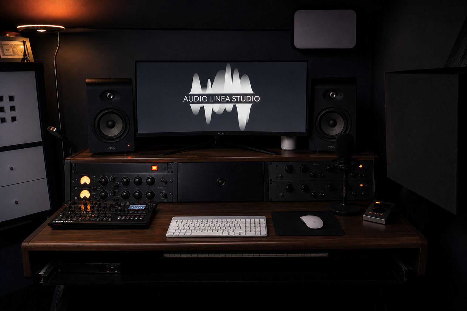 Professional mastering studio